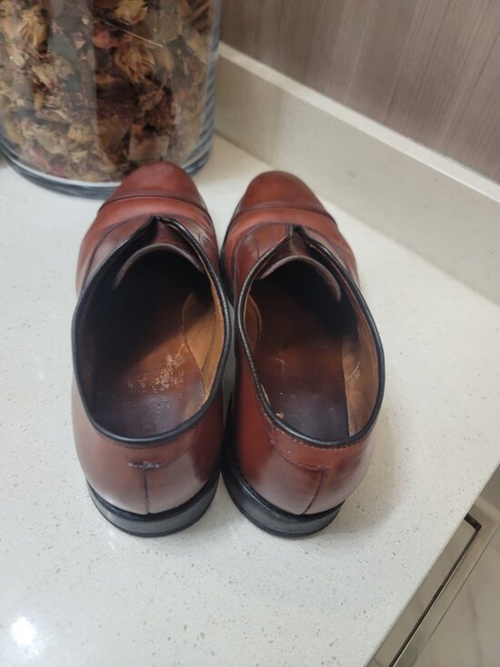 Allen Edmonds Park Avenue Cap Toe Oxford Dress Shoes Sz 9 D Bordeaux Leather main image 5
